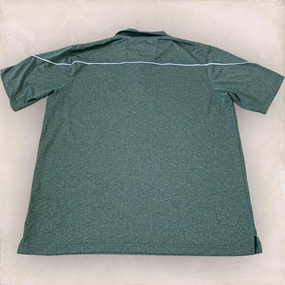 Michigan State Spartans Champion Polo Golf Shirt Men’s Size XL Green MSU - Picture 6 of 6